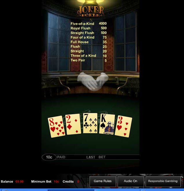 video poker gambling