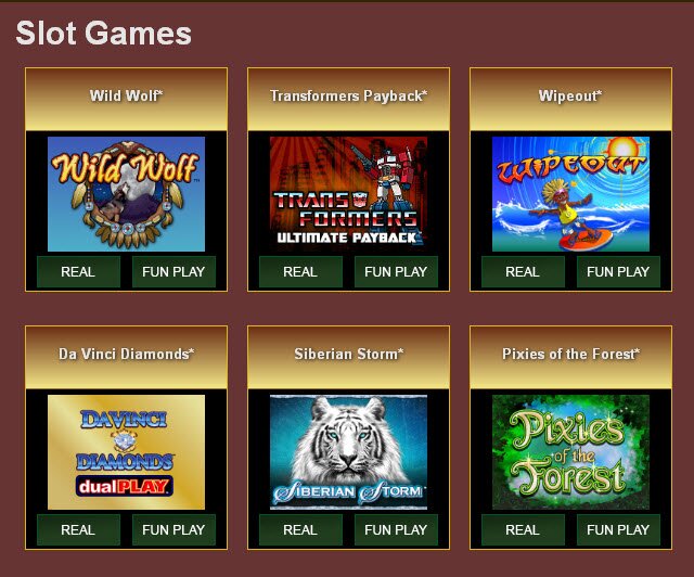 slot games casino