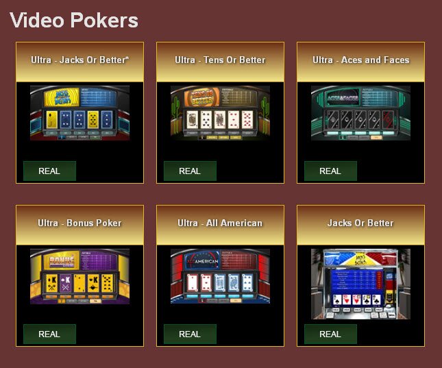 video poker gambling